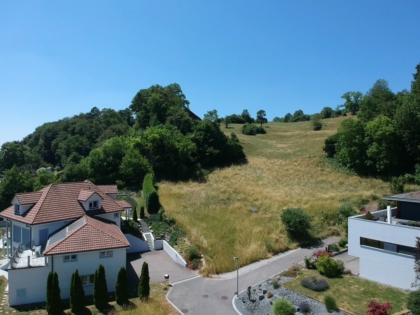 Terrain de construction époustouflant avec vue panoramique à Herdern (TG) - Photo 2 sur 5