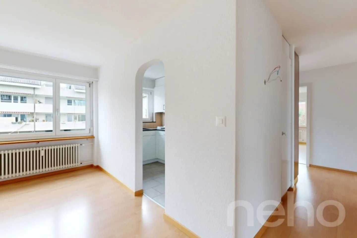 4.5-room apartment on the raised ground floor - sunny, quiet and central - Photo 4 of 12