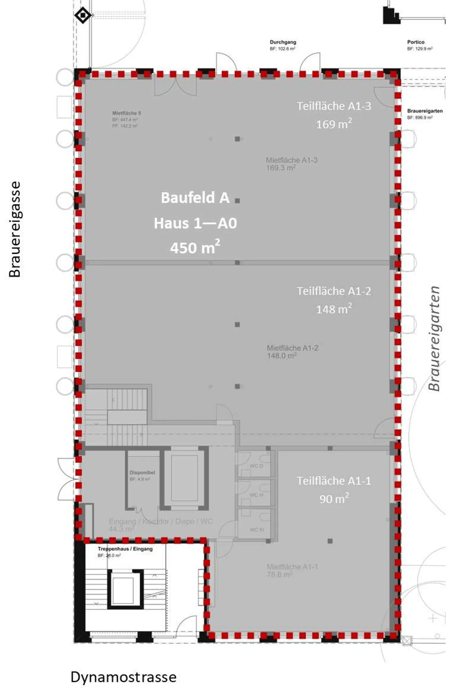 Müllerbräu Areal Baden - 450 m² di superficie al piano terra nel quartiere alla moda direttamente alla stazione - Foto 3 di 5