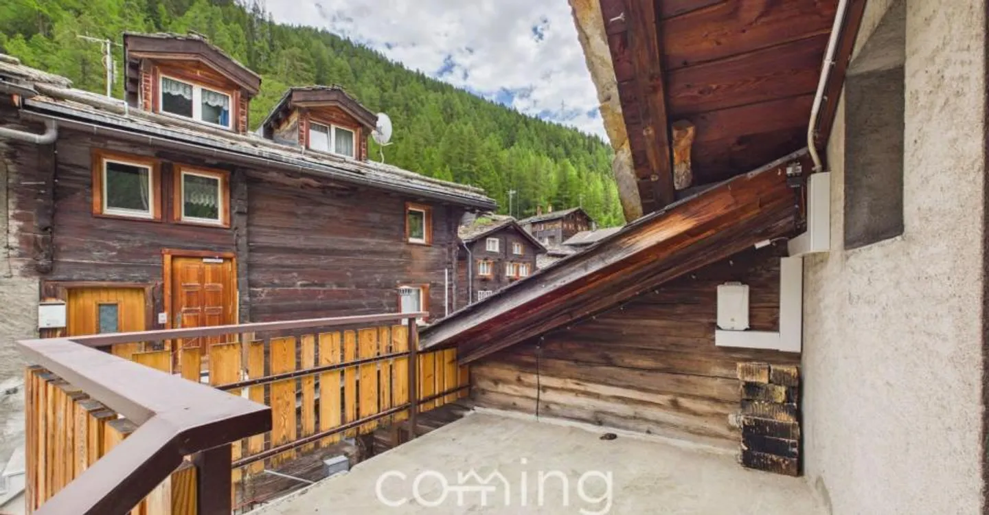 Vivre avec une vue de rêve à Saas-Balen - Charmant appartement de 4,5 pièces avec vue sur la montagne - Photo 8 sur 13