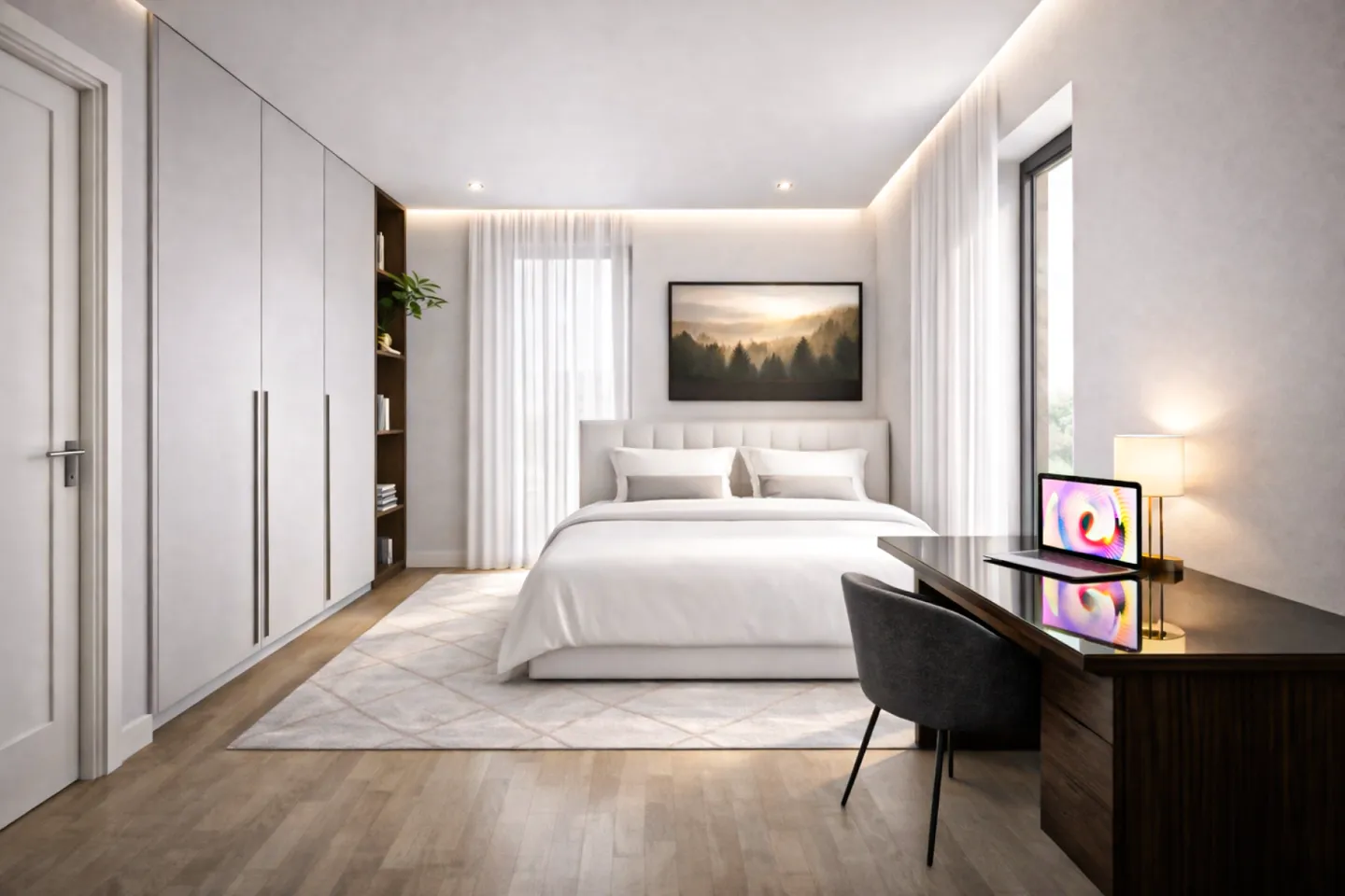 3.5 Room Apartment with High Standard and 16 m2 Balcony - Photo 5 of 6