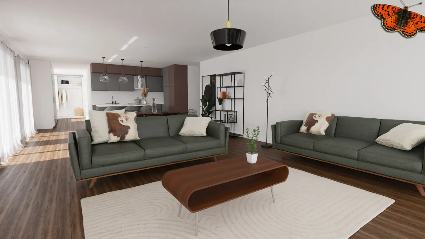 Magnifico appartamento di 4 stanze al piano giardino con terrazza di 44 m² - Foto 1 di 8
