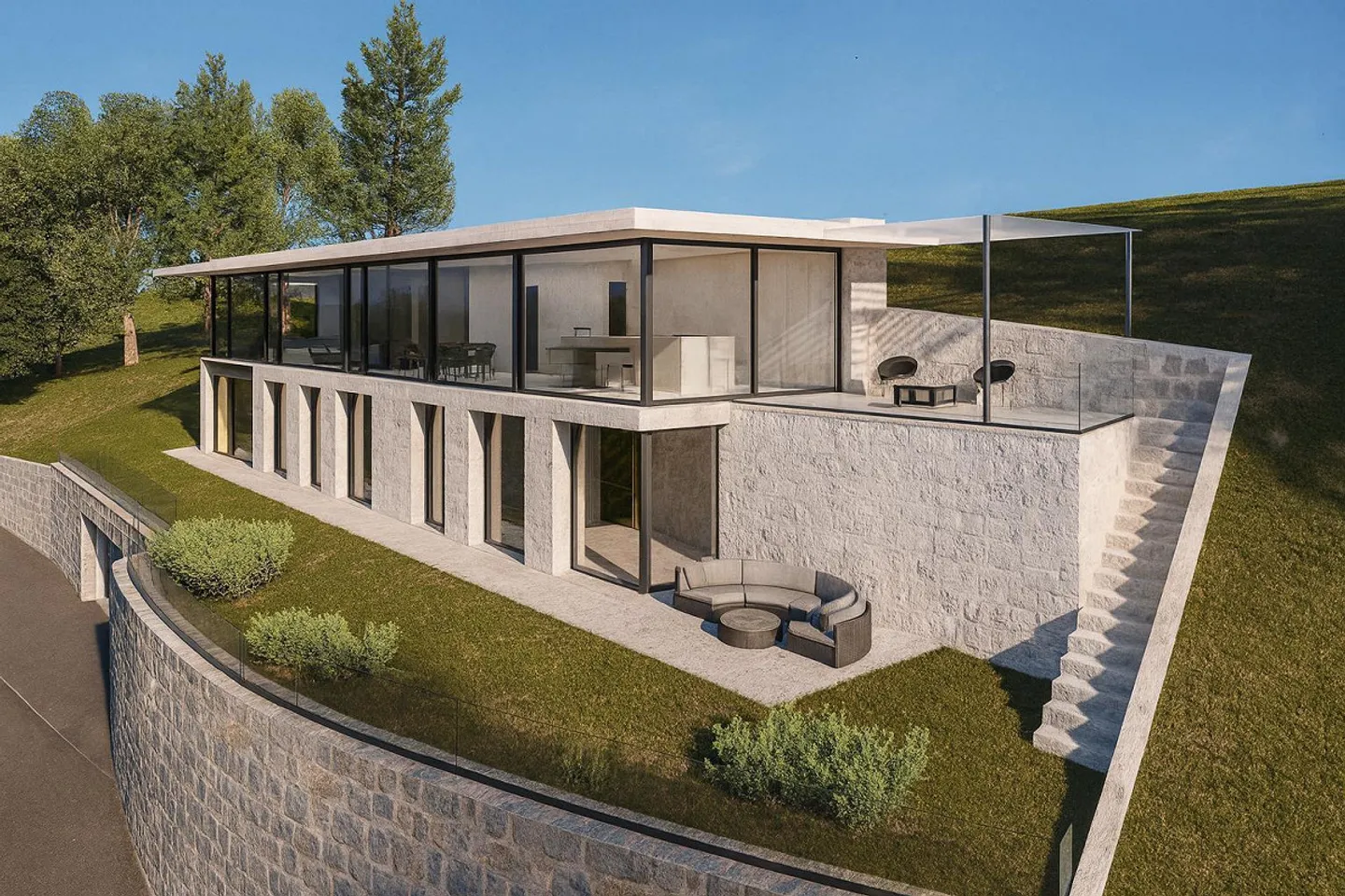 Building plot with lake view and permit in Neggio - Photo 2 of 5