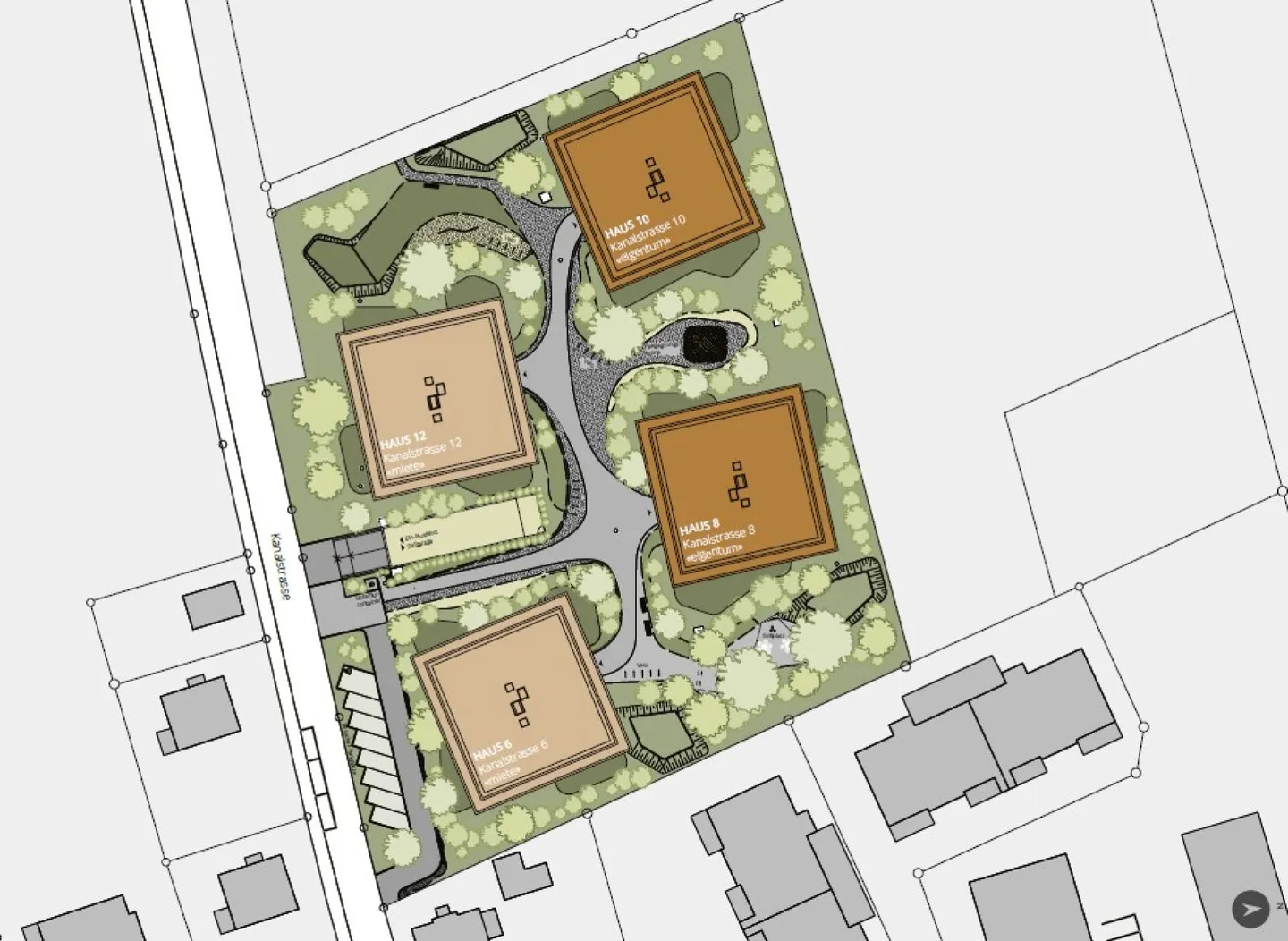 Posti auto in garage sotterranea con preparazione per Wallbox - Foto 4 di 4