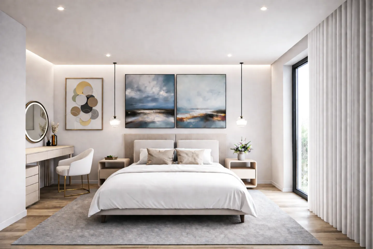 Modern 3.5 Room Apartment with High Standards and 15 m2 Balcony - Photo 3 of 6