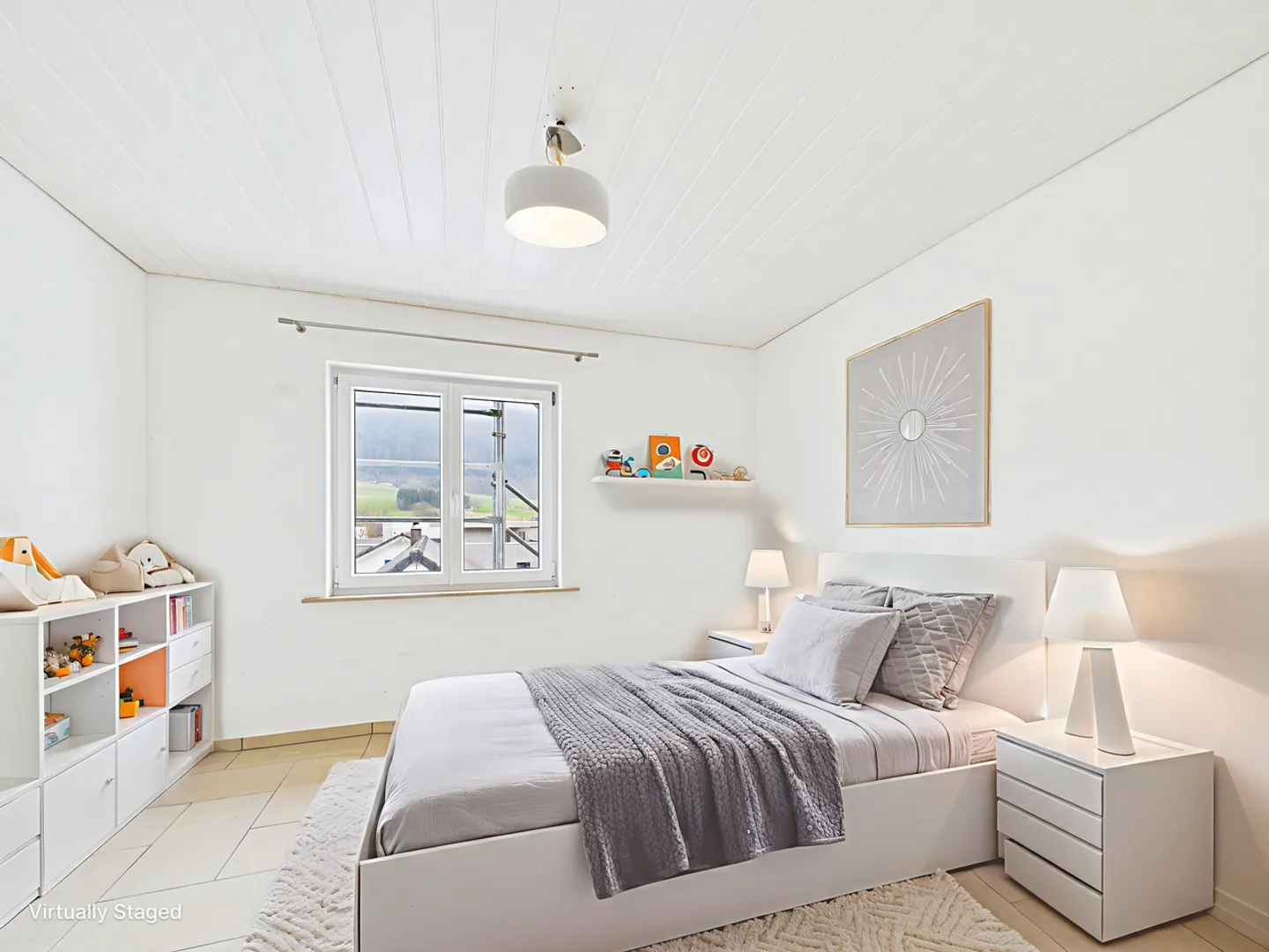 Spacious 4.5-room attic apartment with cozy balcony in Laupersdorf - Photo 8 of 13