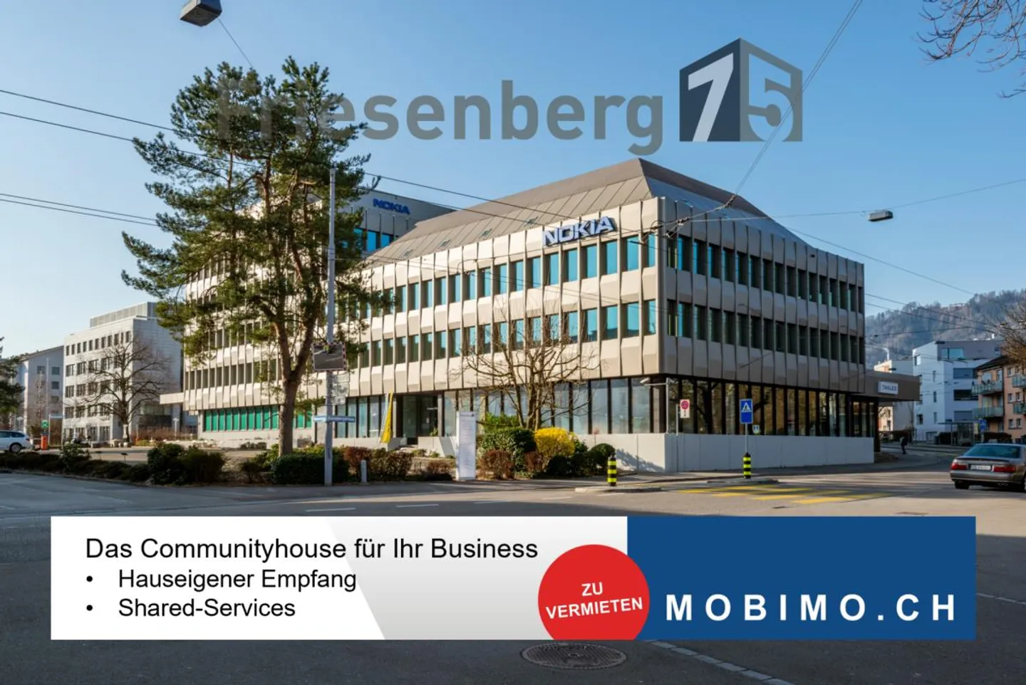 Geräumige Bürofläche mit Annehmlichkeiten - Foto 1 von 12