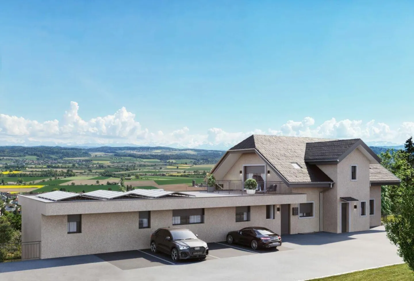 Nuova costruzione: Unico appartamento attico di 3,5 stanze con terrazza - Foto 13 di 13