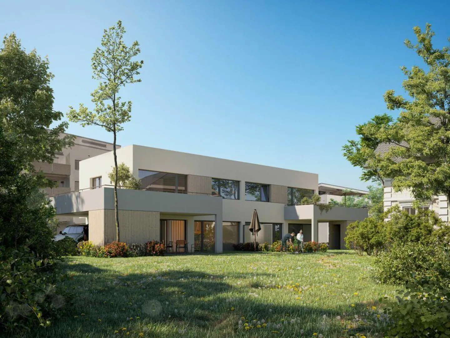 Attractive Building Land with Approved Construction Project - Double Family House with Basement and Attic - Photo 1 of 4