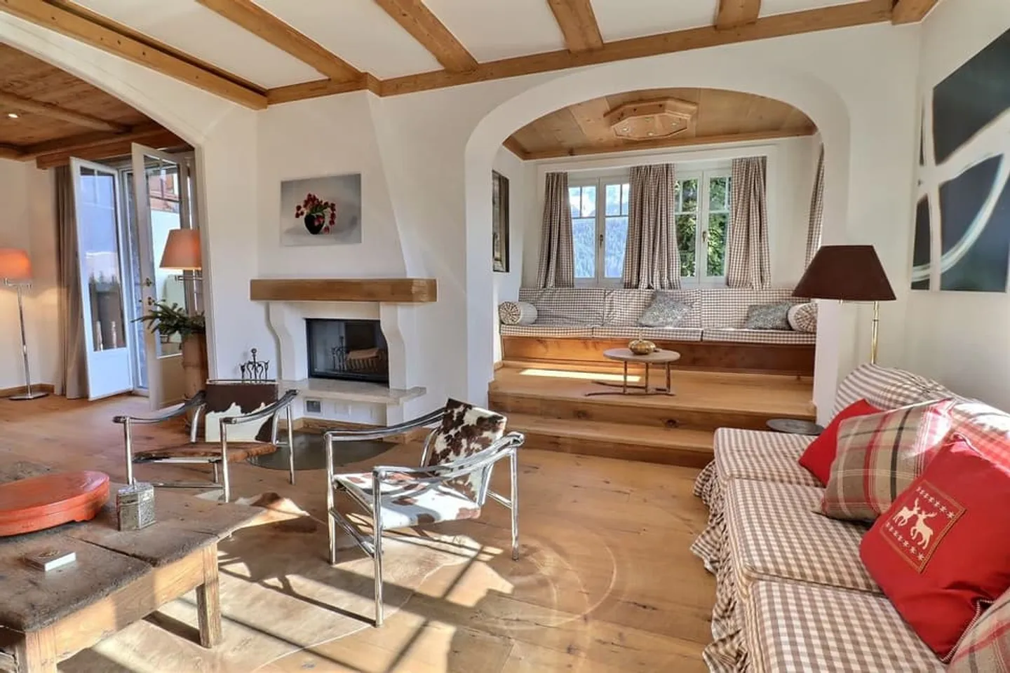 Appartamento lussuoso di 3,5 locali in affitto a Château-d'Oex - Foto 3 di 6