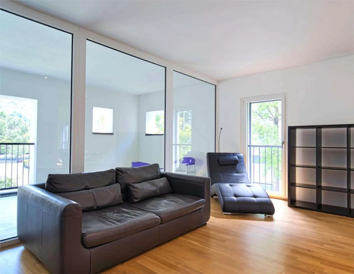 In affitto a Lugano centro, loft ammobiliato con veranda - Photo 7 of 7