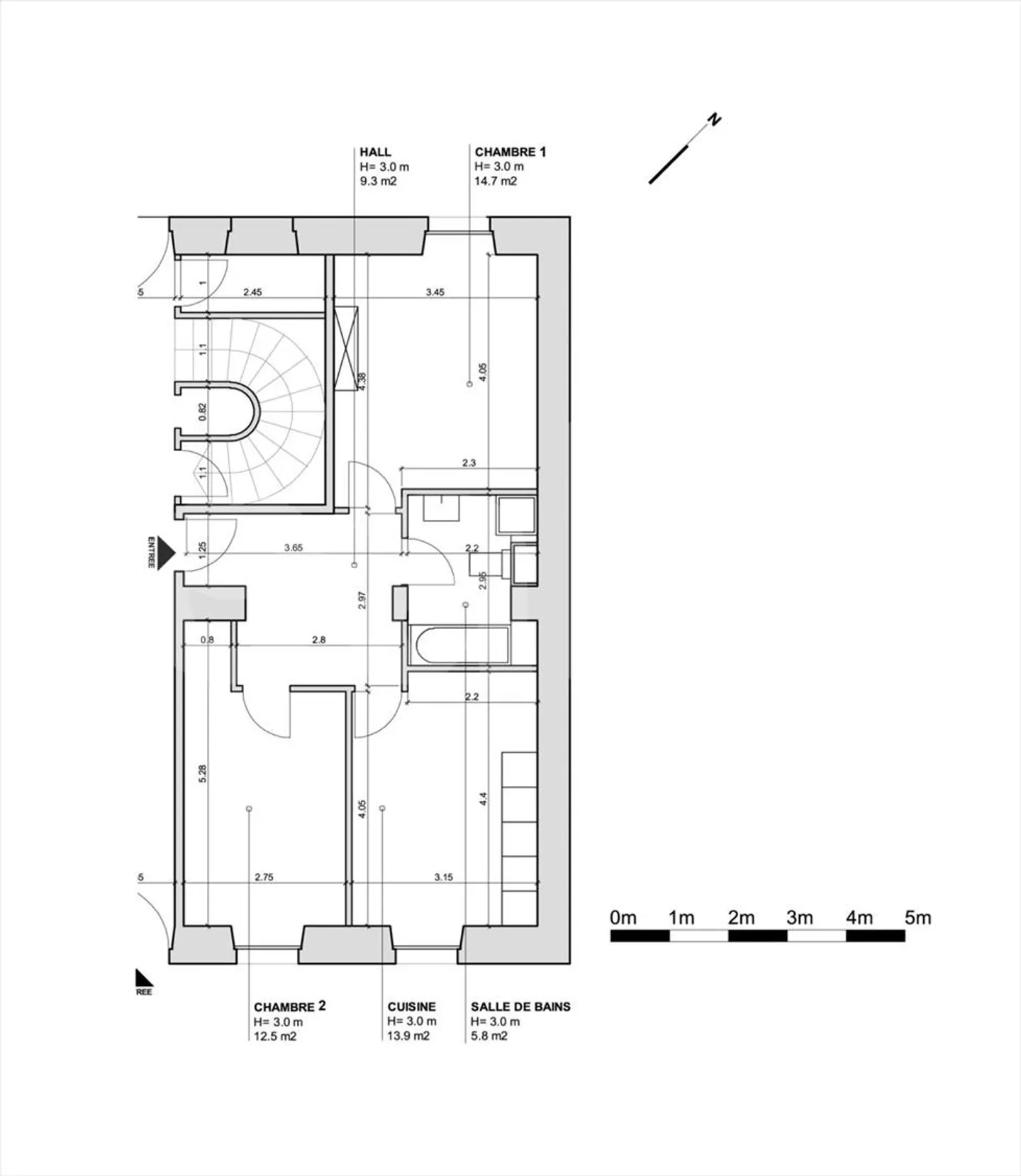 Appartement 3 pièces - Photo 1 sur 7