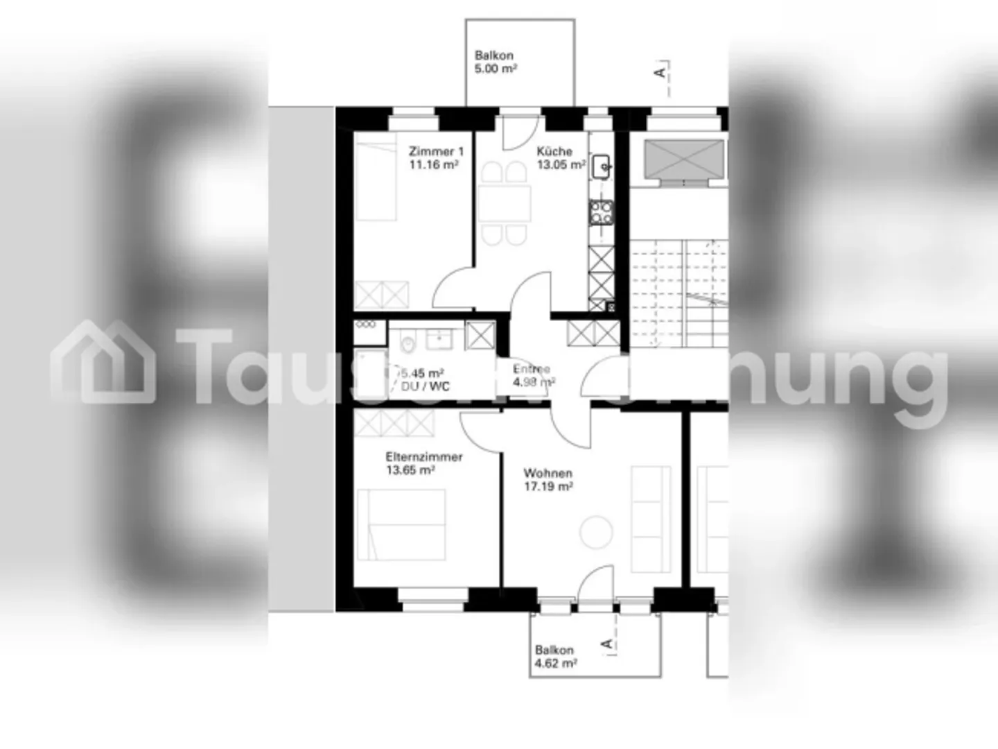 Charmante 3-Zimmer-Wohnung - Foto 1 von 1