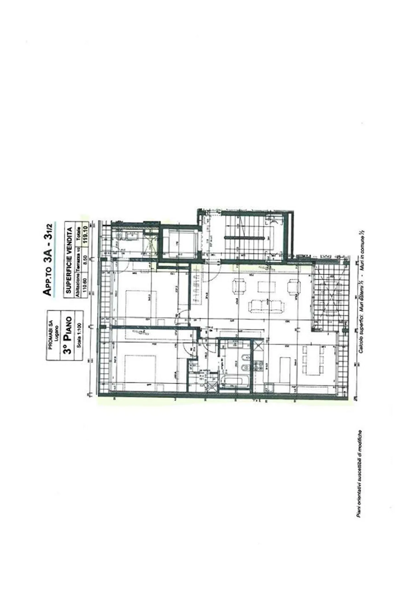 modernes 3,5-Zimmer in der neuen Residenz in Massagno - Foto 9 von 9
