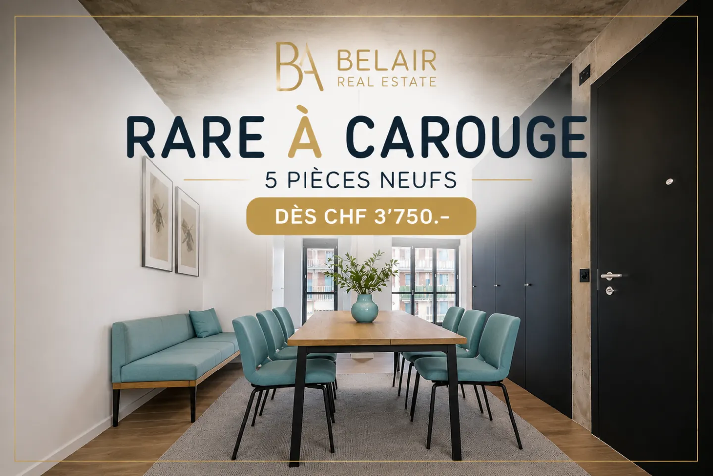 Nuovo appartamento 5 locali a Carouge - Foto 1 di 1