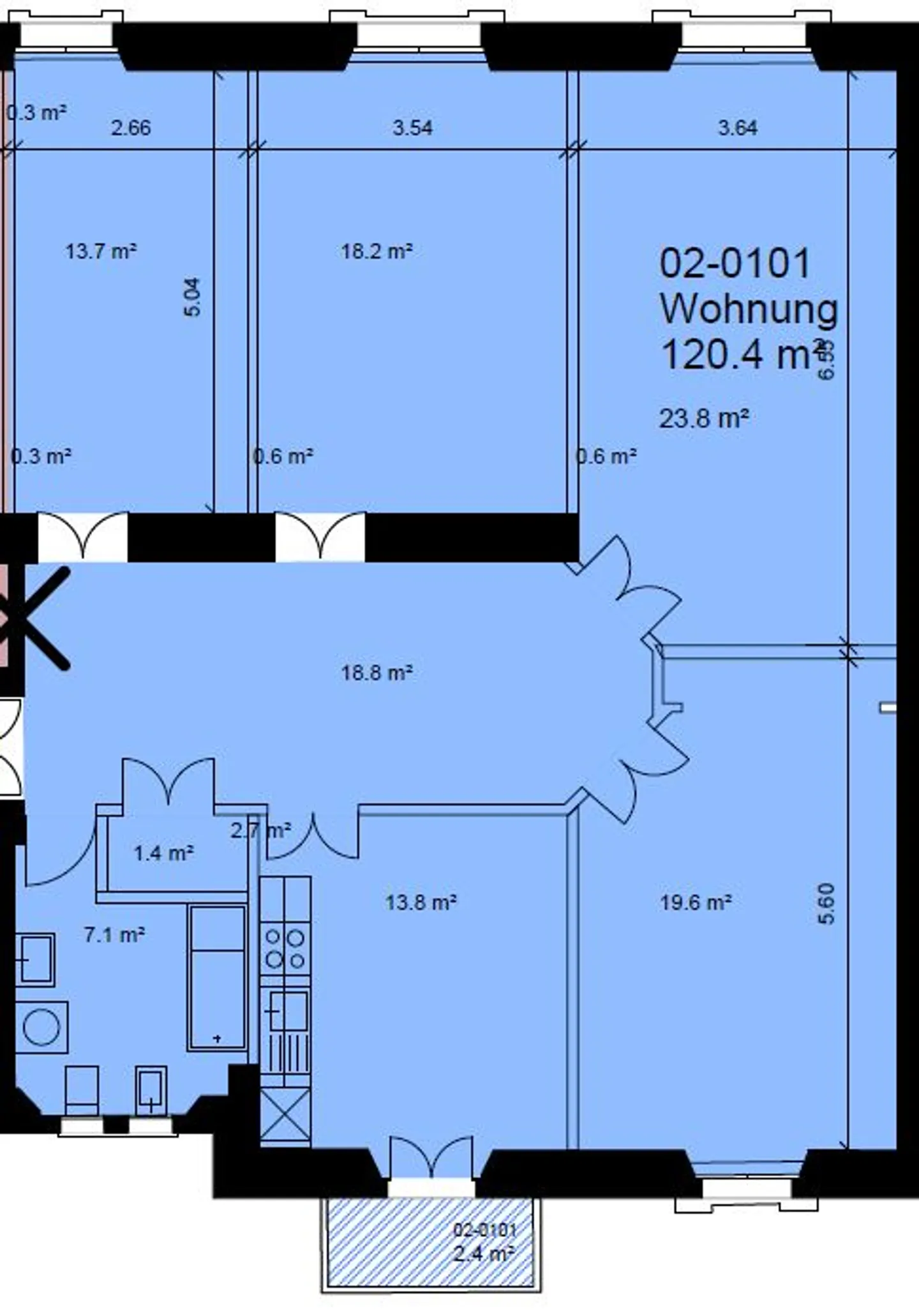 Wohnung mieten - Foto 9 von 9