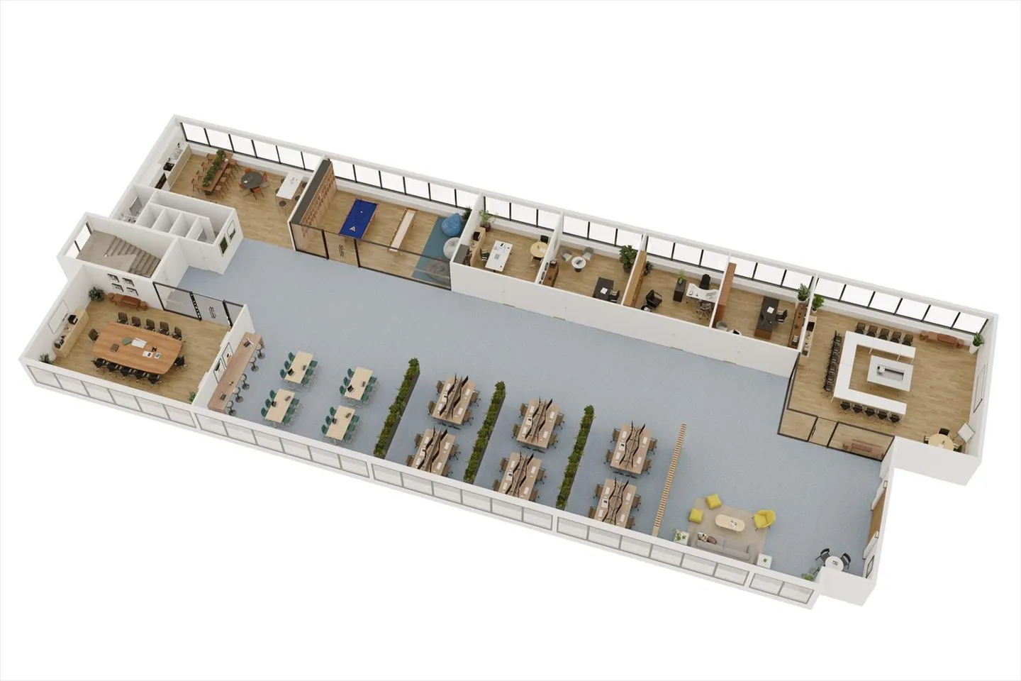 Bureau lumineux clé en main - Photo 6 sur 8