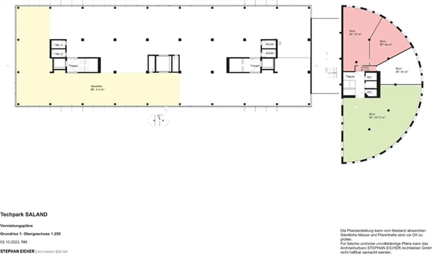 Espace de bureau abordable à louer dans le Techpark Saland - Photo 3 sur 3
