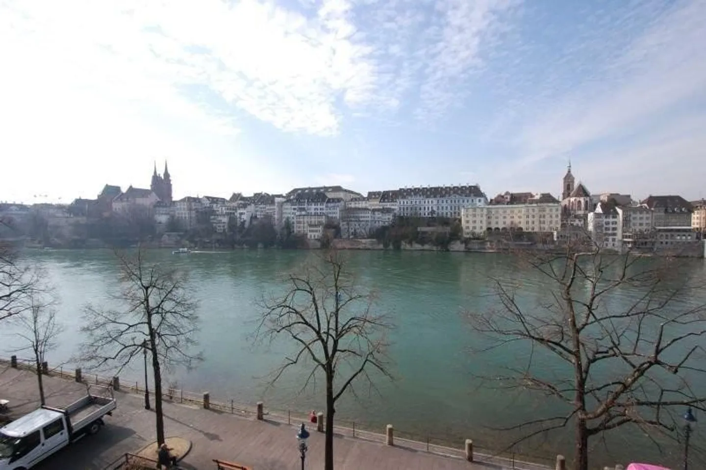 Dreamlike apartment with fireplace directly on the Rhine - Photo 1 of 12