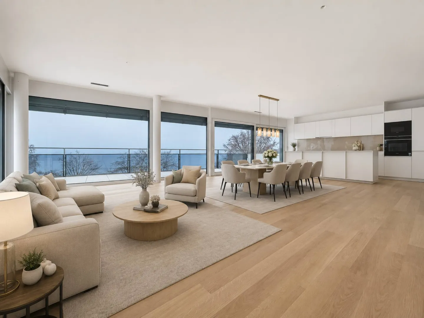 UNIQUE! New penthouse with 5.5 rooms benefiting from a rooftop terrace - Photo 3 of 13