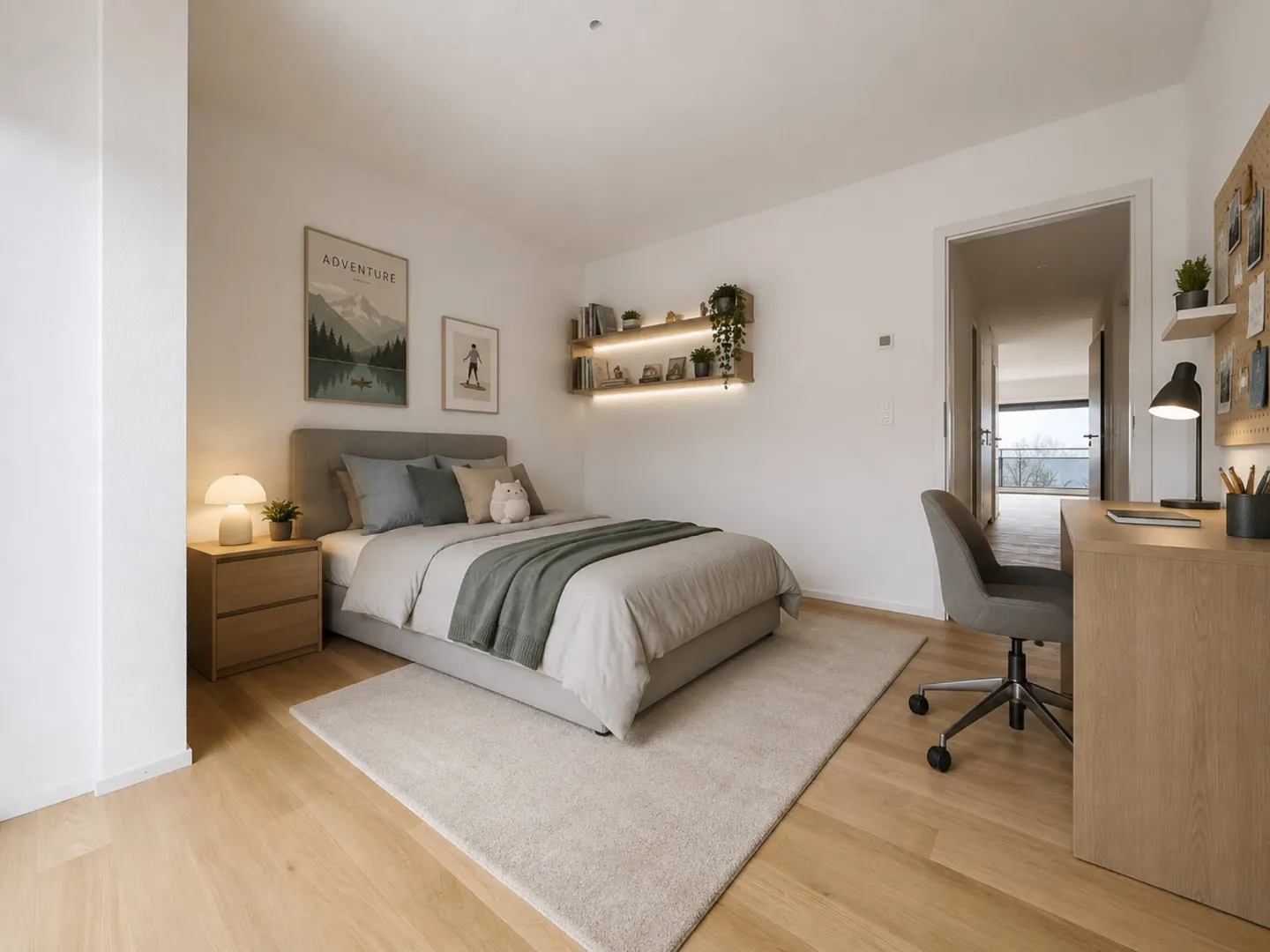 UNIQUE! New penthouse with 5.5 rooms benefiting from a rooftop terrace - Photo 6 of 13