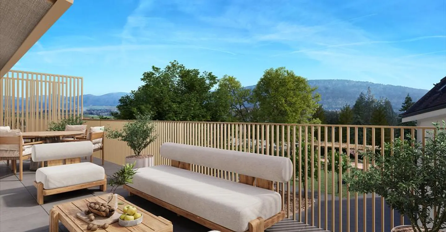 Last 4.5 room attic apartments with a beautiful view - Photo 6 of 6