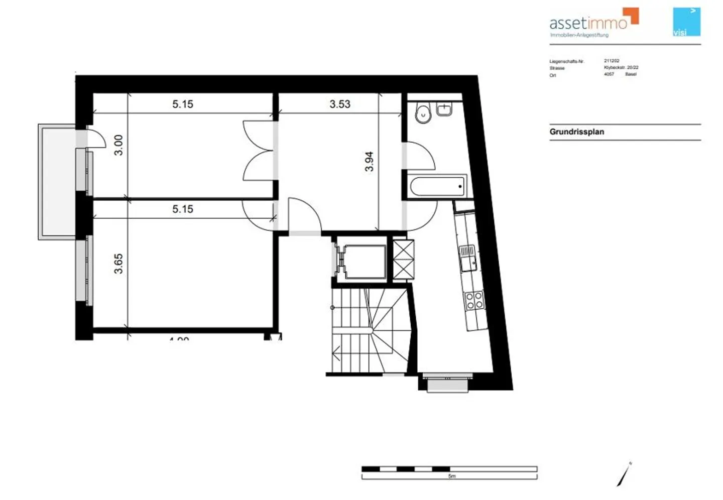Schöne 2.5-Zimmer-Wohnung mitten im Kleinbasel! - Photo 6 of 6