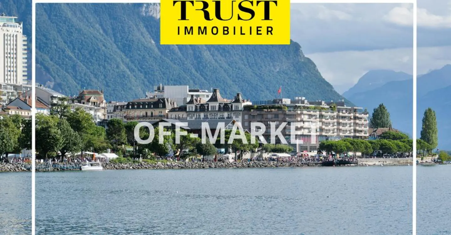 5028 Spazioso Attico a Montreux: Vista panoramica e ampia terrazza - Foto 1 di 2