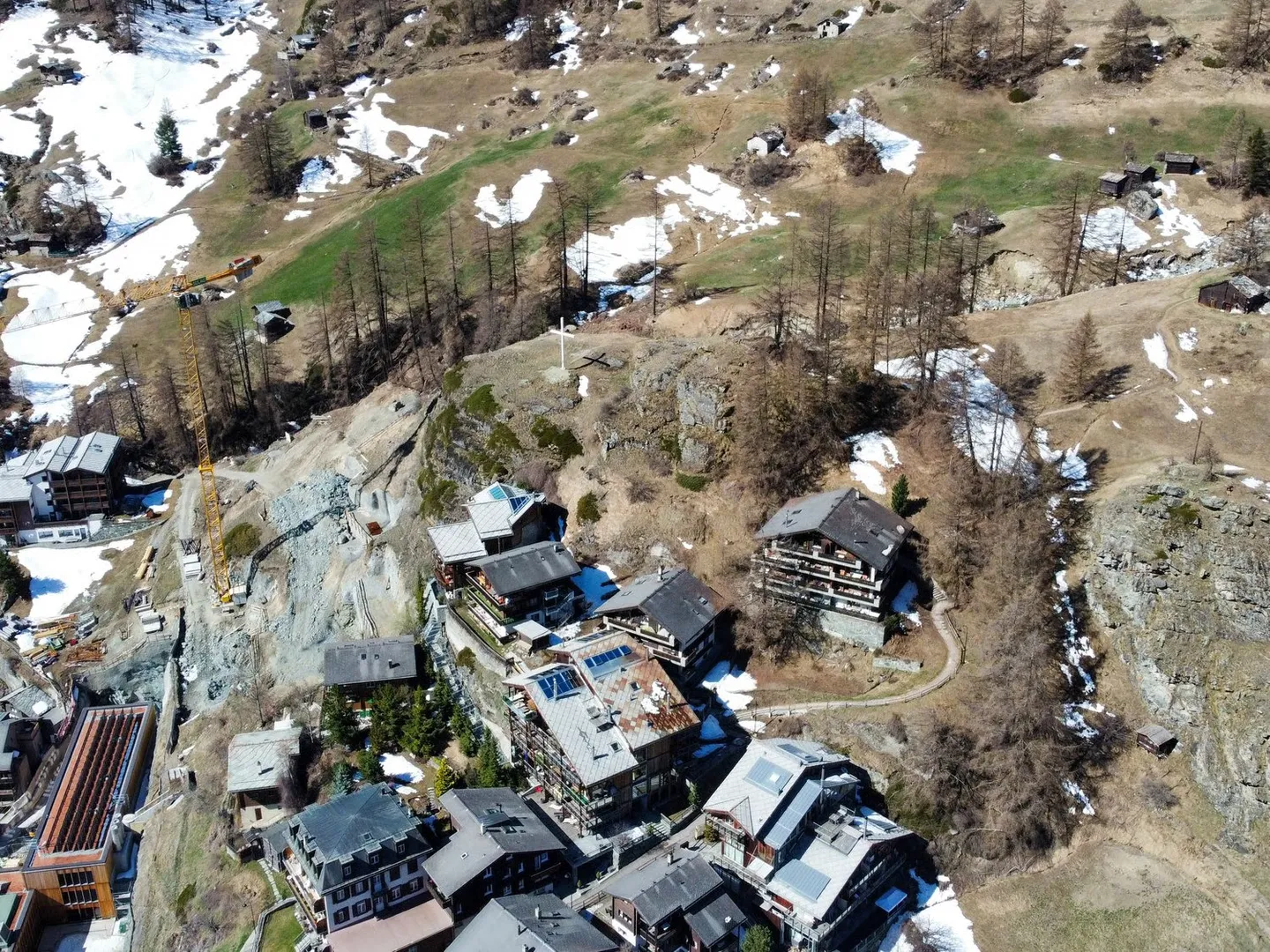 Terreno edificabile soleggiato con vista sulle montagne a Zermatt - Foto 10 di 11