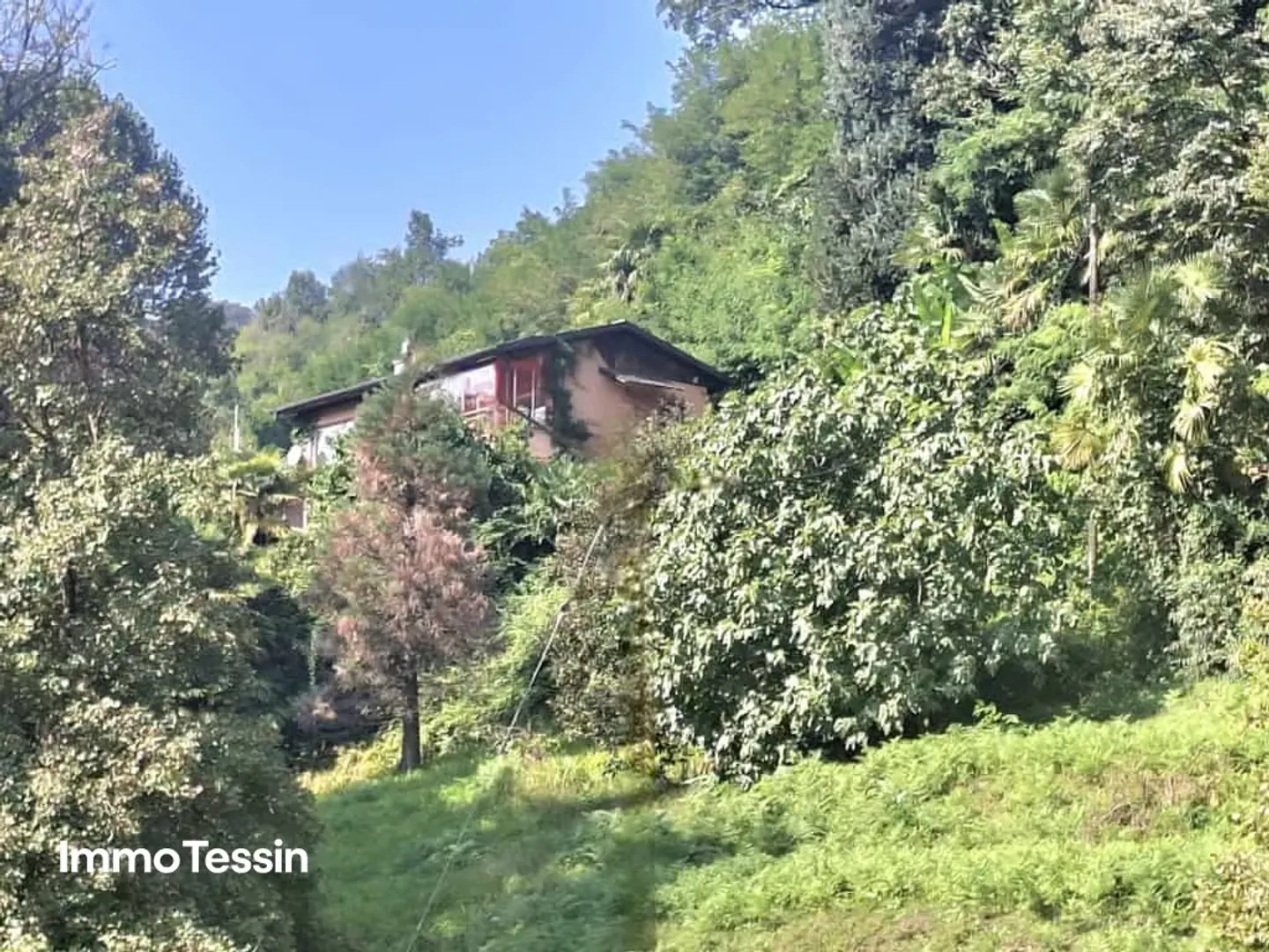 Living amidst nature with breathtaking views of the Ticino mountains and outdoor pool - Photo 3 of 13