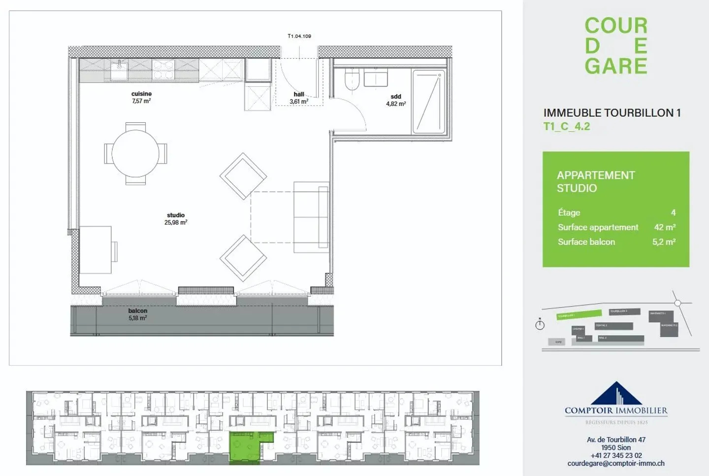 Studio 1 stanza - Foto 4 di 5