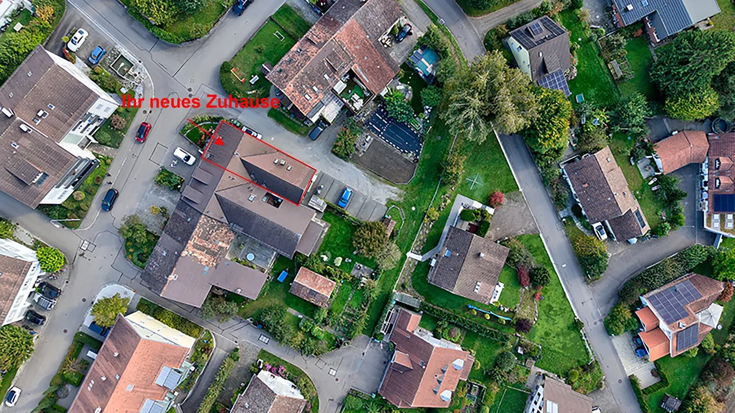 Appartement sous les combles de 3 ½ pièces avec beaucoup de charme à la "périphérie" d'Elgg - Photo 3 sur 8