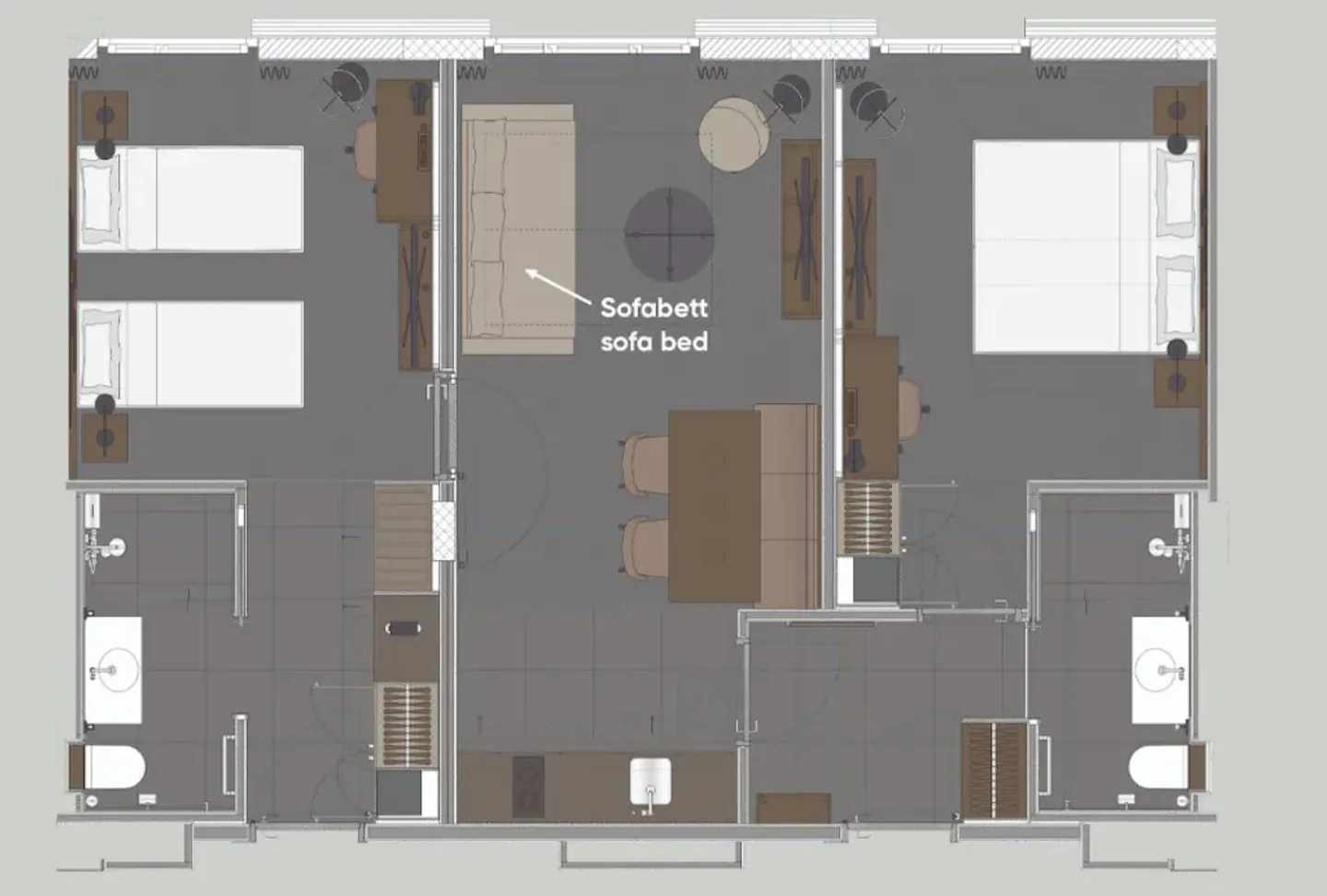 Appartamento in affitto - Foto 3 di 3