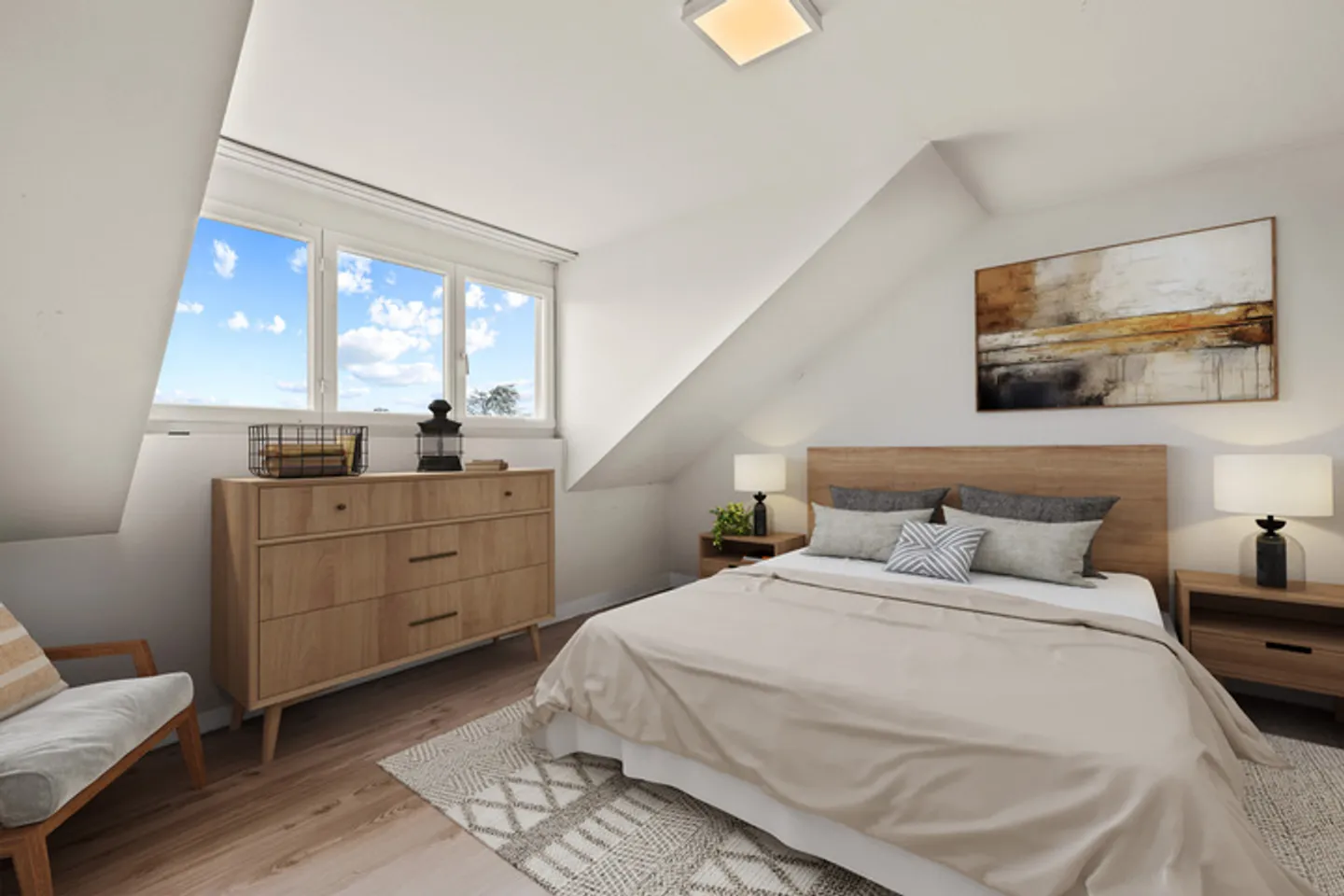 MAISONETTE LUMINEUSE ET CONVIVIALE DE 5,5 PIÈCES À ZURICH-NORD - Photo 4 sur 8