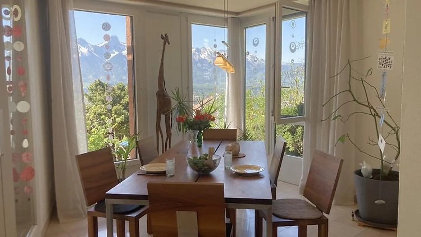 APPARTAMENTO 4½ STANZE A THUN (BE), ARREDATO, TEMPORANEO - Foto 2 di 10