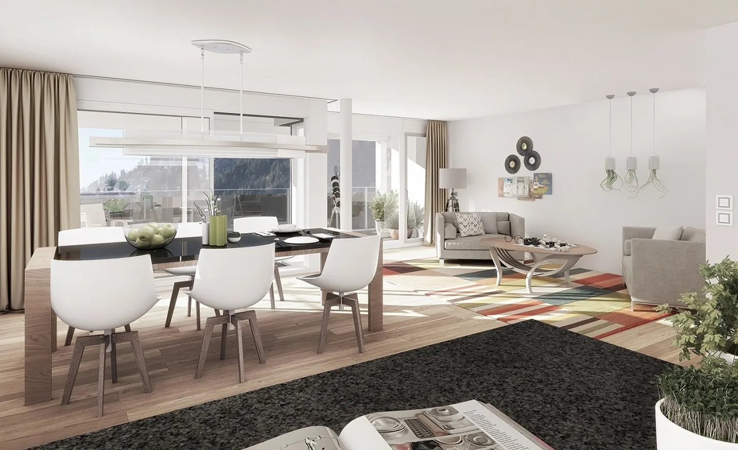 3.5 Room New Apartment in Schiers - Photo 2 of 3