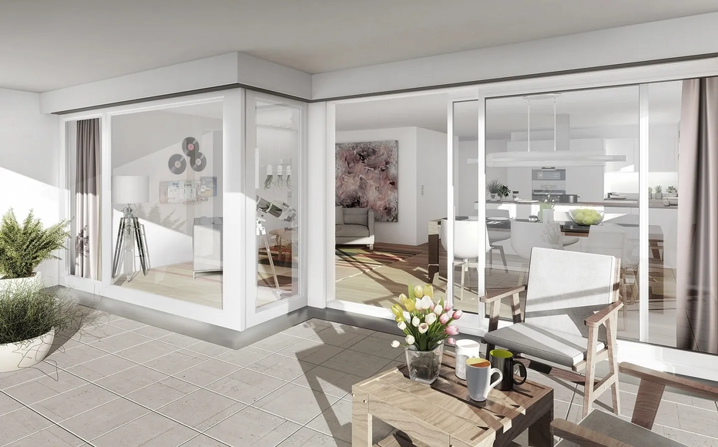 3.5 Room New Apartment in Schiers - Photo 3 of 3