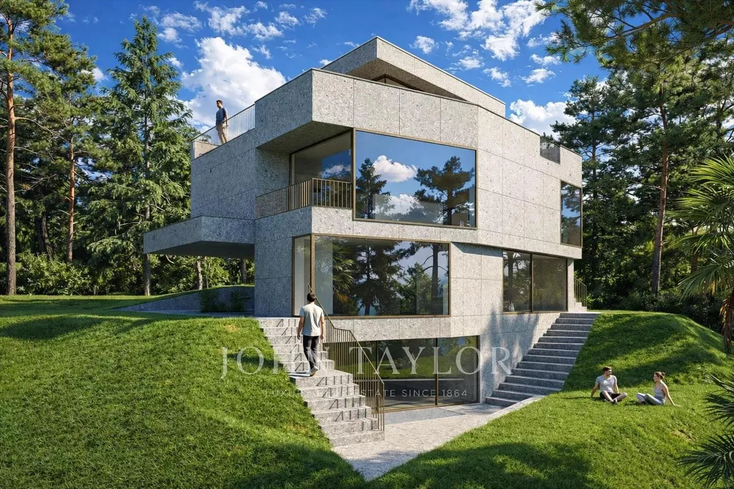 EXKLUSIVITÄT! Neues Projekt: zeitgenössische Einzelvilla - Foto 1 von 9