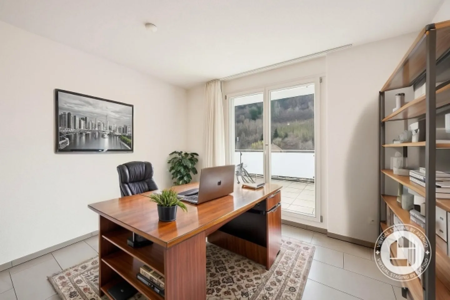 4.5-room penthouse apartment with a very large terrace! - Photo 8 of 13