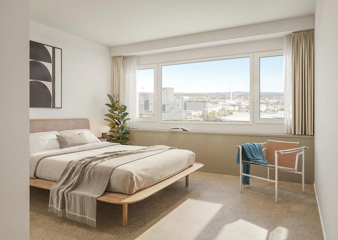 Appartamento 2 stanze intelligentemente suddiviso nel cuore di Oerlikon - Foto 2 di 4