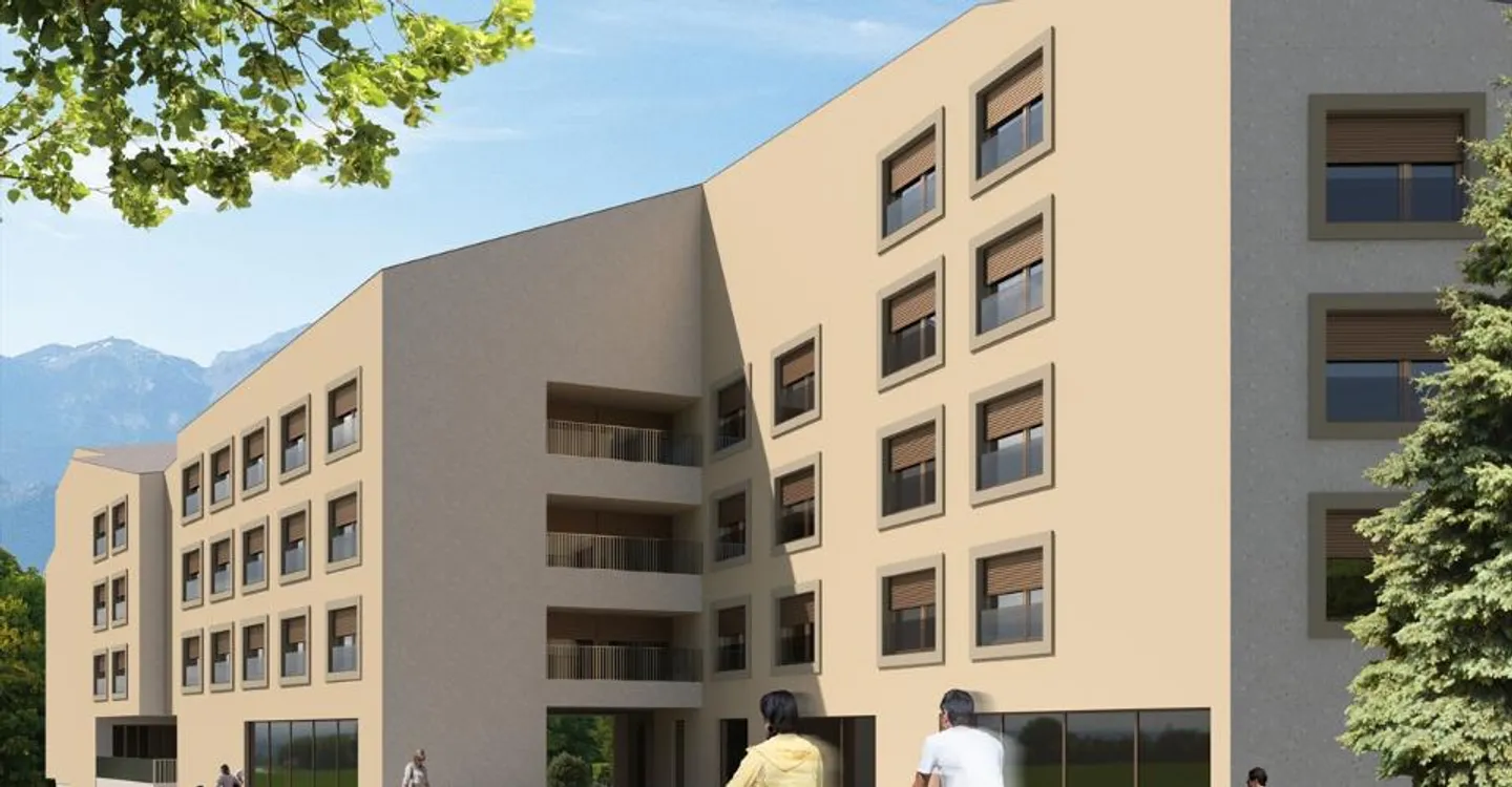 Neue Promotion Domaine de Vouvry - Neues Studio Los A19 zu verkaufen - Foto 1 von 2