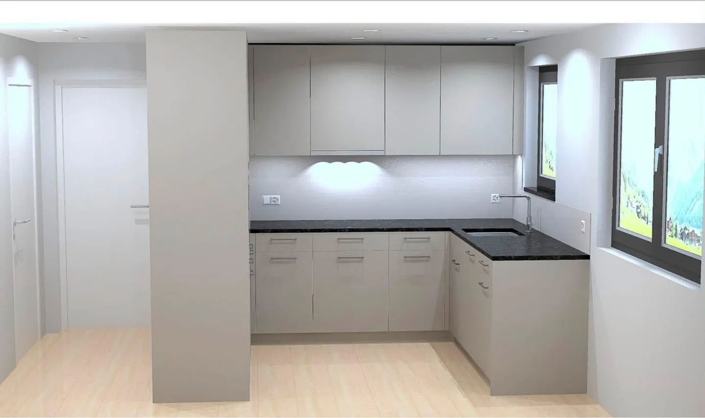 New 2.5 Room Apartment with Terrace and Stunning View - Photo 2 of 7