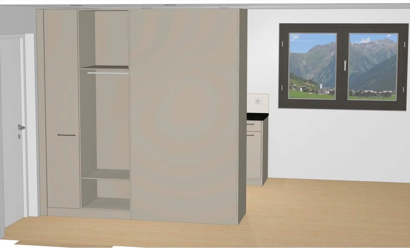 New 2.5 Room Apartment with Terrace and Stunning View - Photo 3 of 7
