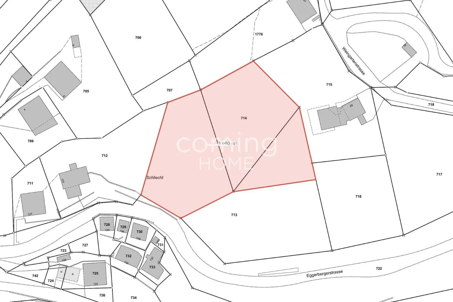 Terrain à bâtir ensoleillé à Eggerberg - Photo 2 sur 4