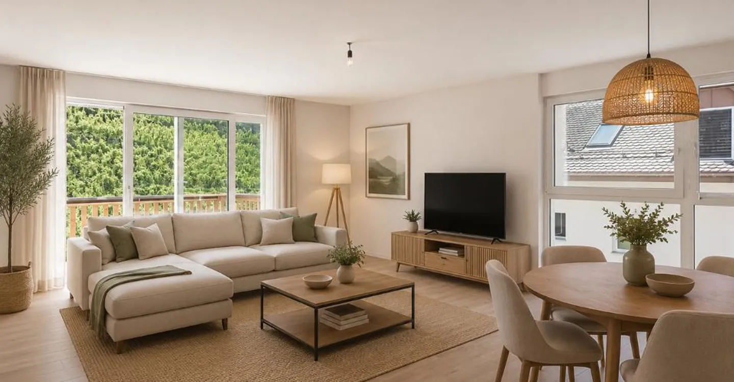 Nuovo appartamento 4.5 locali con balcone - Foto 1 di 11