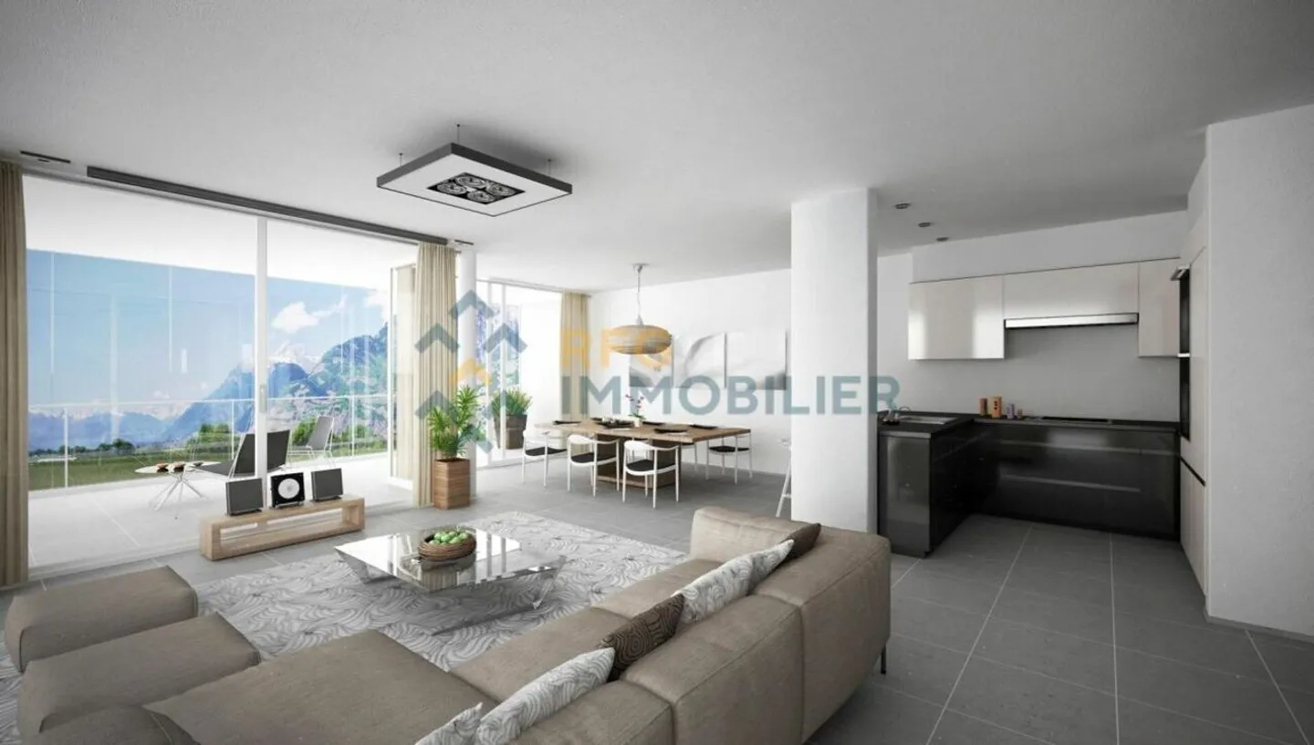 Appartamento 4.5 stanze a Conthey - Foto 3 di 11