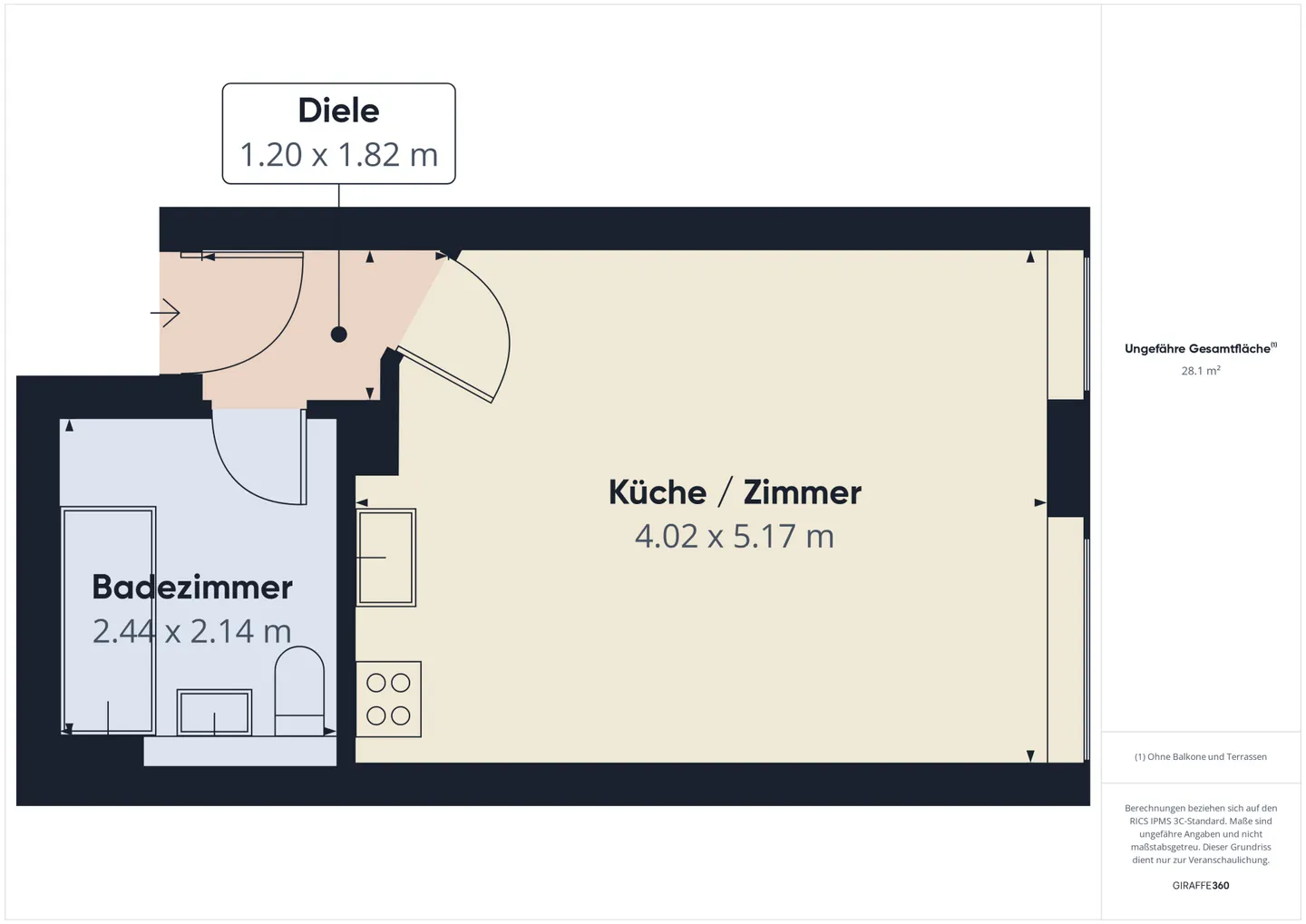 Espace commercial attrayant au cœur de la vieille ville - idéal comme bureau, atelier, salle de loisirs ou également comme salon, comme par exemple coiffure, massage ou institut de beauté - Photo 6 sur 6