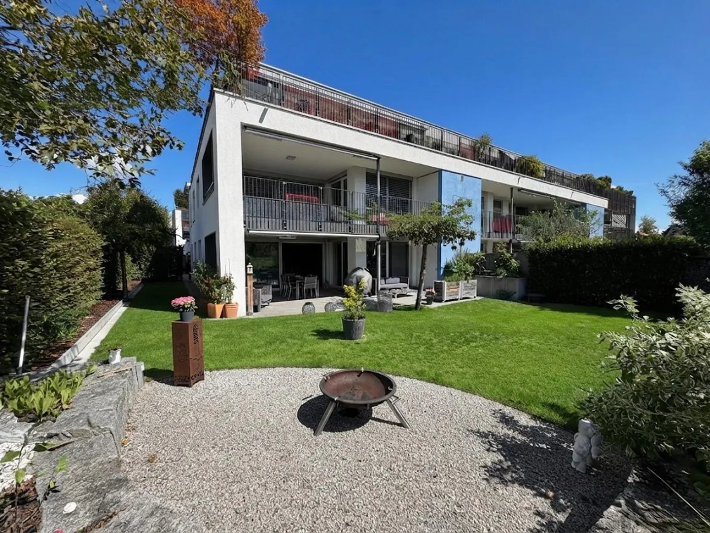 Traumhafte Wohnung mit Gartenoase im Herzen von Frauenfeld - Foto 1 von 8