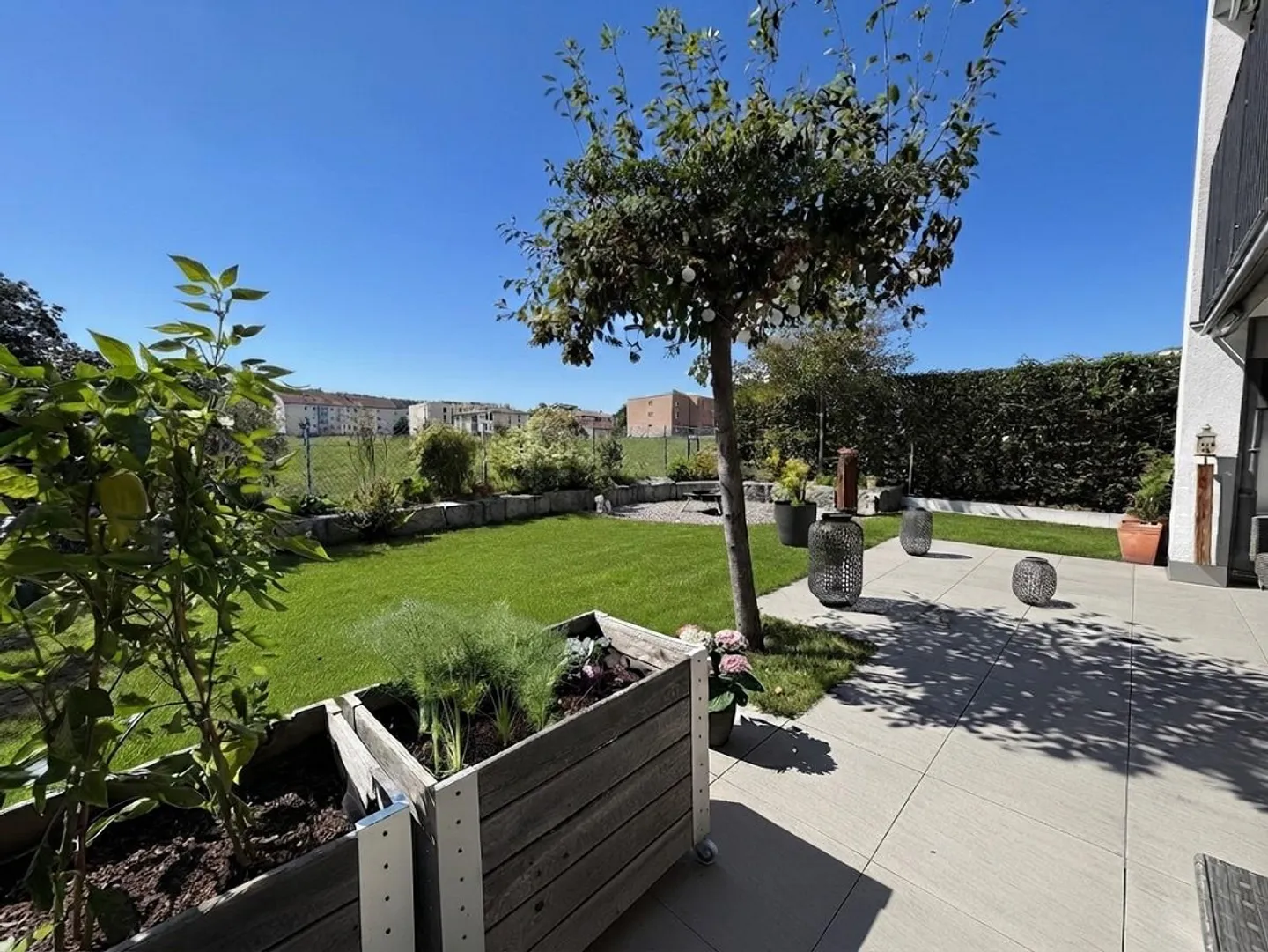 Traumhafte Wohnung mit Gartenoase im Herzen von Frauenfeld - Foto 2 von 8