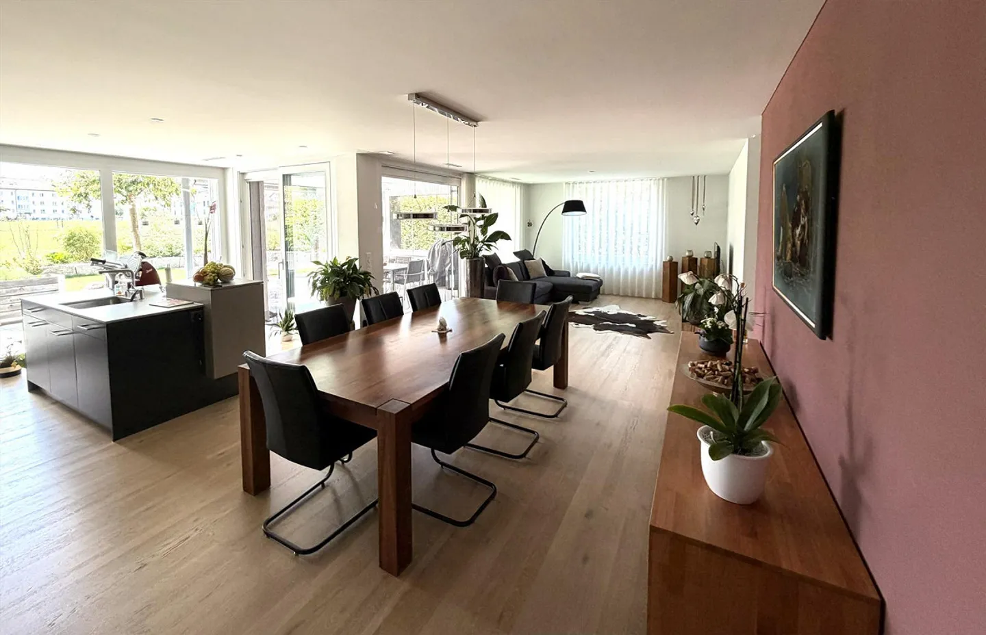 Traumhafte Wohnung mit Gartenoase im Herzen von Frauenfeld - Foto 3 von 8
